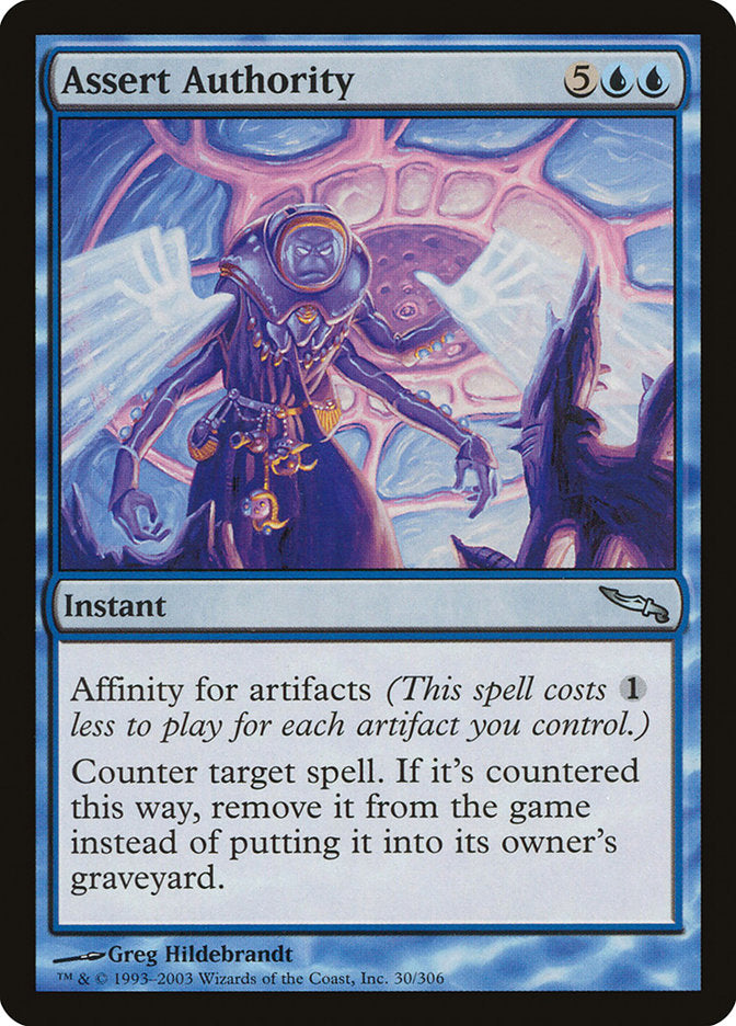 Assert Authority [Mirrodin] - Magic: The Gathering - Card Brawlers | Quebec | Canada |