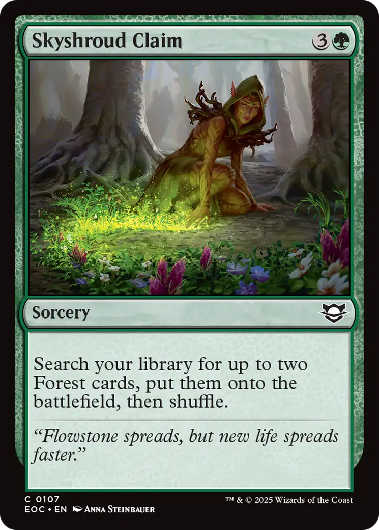 Skyshroud Claim [Edge of Eternities Commander] - Magic: The Gathering - Card Brawlers | Quebec | Canada |