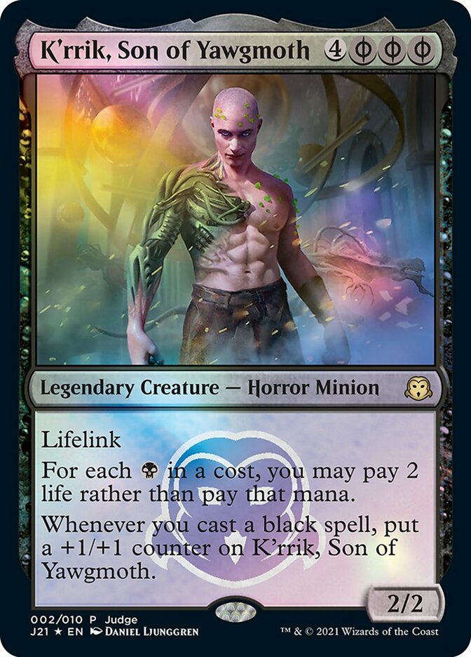 K'rrik, Son of Yawgmoth [Judge Gift Cards 2021] - Magic: The Gathering - Card Brawlers | Quebec | Canada |