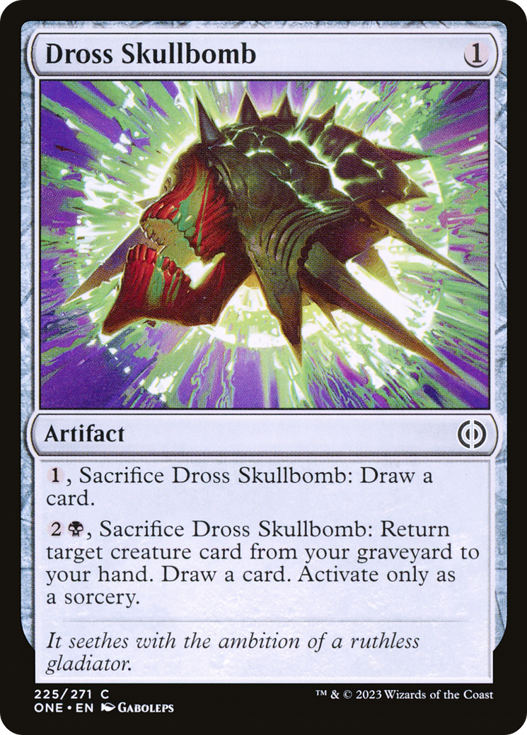 Dross Skullbomb [Phyrexia: All Will Be One] - Magic: The Gathering - Card Brawlers | Quebec | Canada |