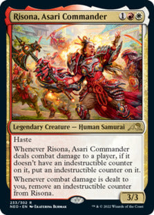 Risona, Asari Commander [Kamigawa: Neon Dynasty] - Magic: The Gathering - Card Brawlers | Quebec | Canada |
