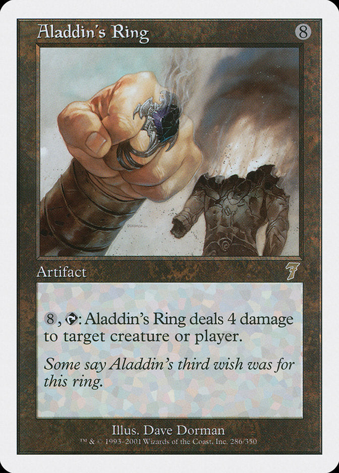 Aladdin's Ring [Seventh Edition] - Magic: The Gathering - Card Brawlers | Quebec | Canada |