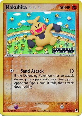 Makuhita (75/113) (Stamped) [EX: Delta Species] - Pokémon - Card Brawlers | Quebec | Canada |