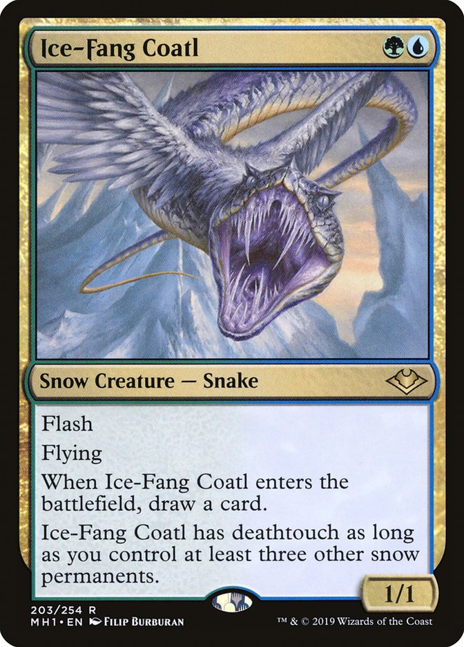 Ice-Fang Coatl [Modern Horizons] - Magic: The Gathering - Card Brawlers | Quebec | Canada |