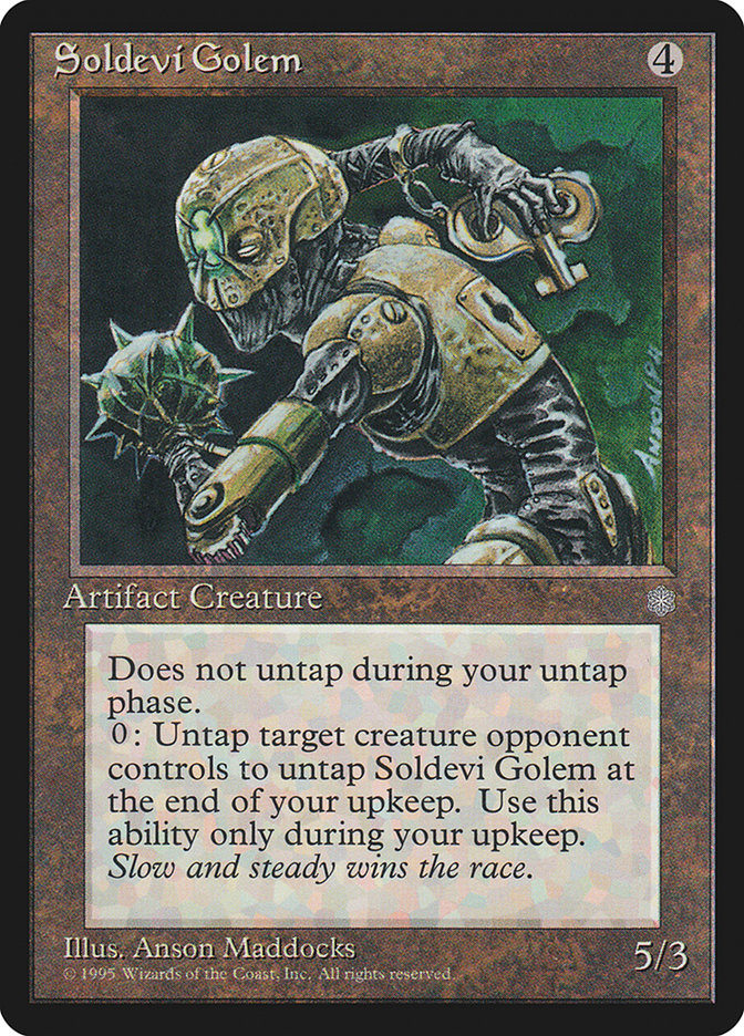 Soldevi Golem [Ice Age] - Magic: The Gathering - Card Brawlers | Quebec | Canada |