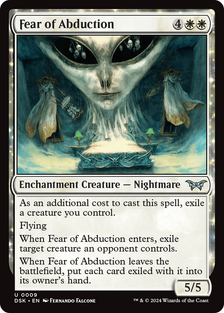 Fear of Abduction [Duskmourn: House of Horror] - Magic: The Gathering - Card Brawlers | Quebec | Canada |