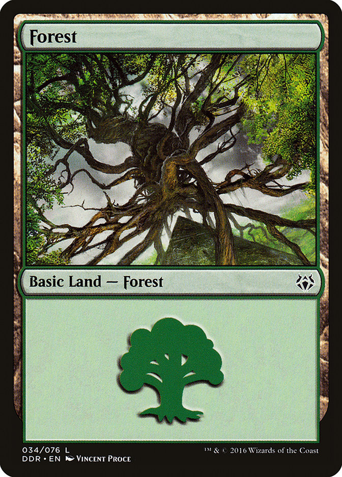Forest (34) [Duel Decks: Nissa vs. Ob Nixilis] - Magic: The Gathering - Card Brawlers | Quebec | Canada |