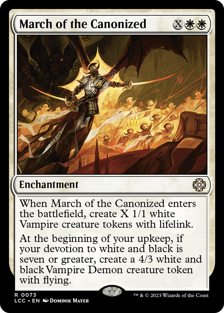March of the Canonized [The Lost Caverns of Ixalan Commander] - Magic: The Gathering - Card Brawlers | Quebec | Canada |