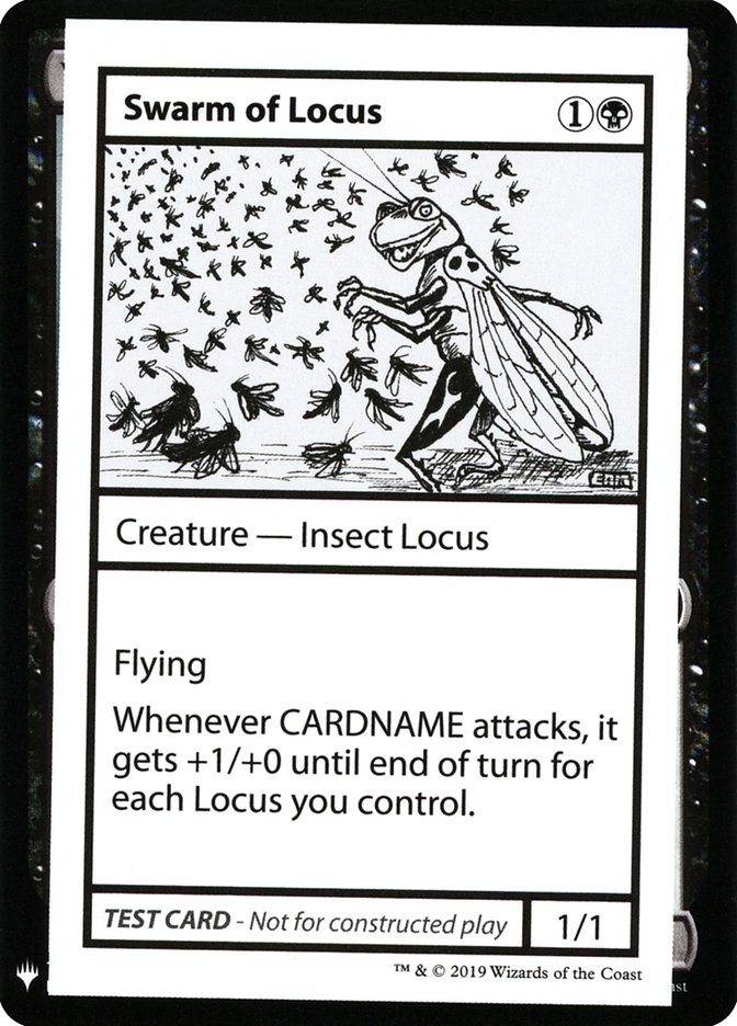 Swarm of Locus [Mystery Booster Playtest Cards] - Magic: The Gathering - Card Brawlers | Quebec | Canada |