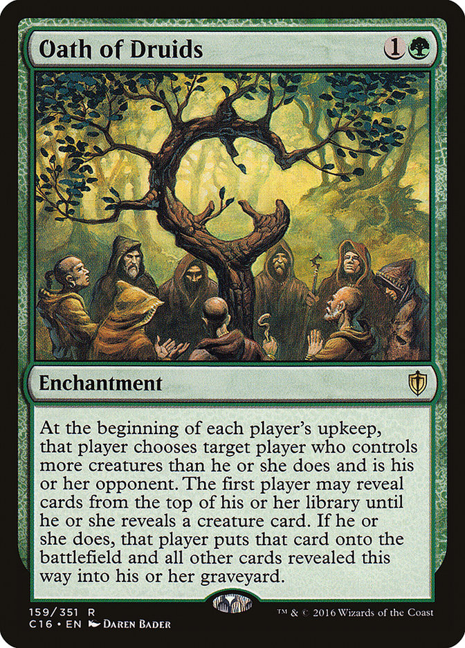 Oath of Druids [Commander 2016] - Magic: The Gathering - Card Brawlers | Quebec | Canada |