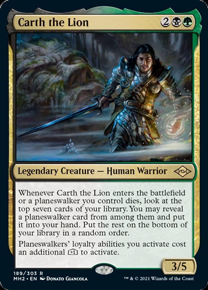Carth the Lion [Modern Horizons 2] - Magic: The Gathering - Card Brawlers | Quebec | Canada |
