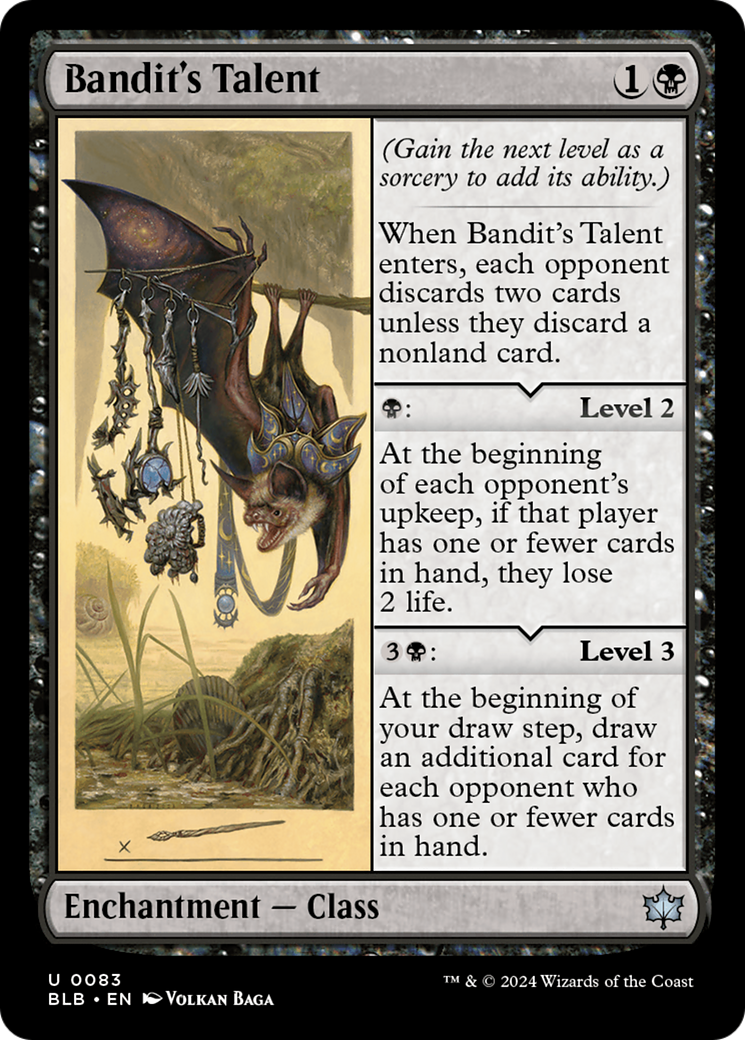 Bandit's Talent [Bloomburrow] - Magic: The Gathering - Card Brawlers | Quebec | Canada |