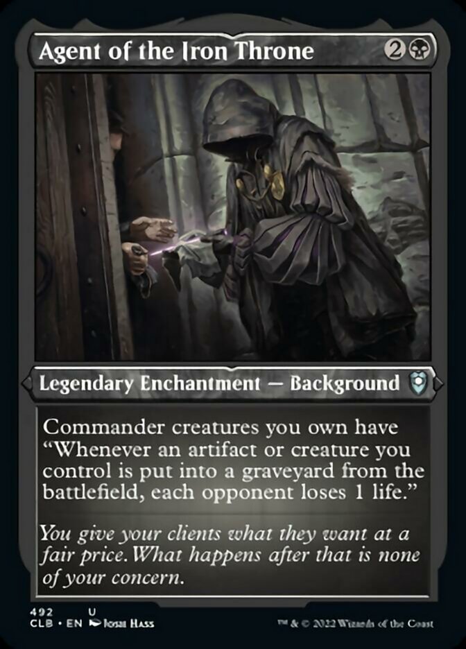 Agent of the Iron Throne (Foil Etched) [Commander Legends: Battle for Baldur's Gate] - Magic: The Gathering - Card Brawlers | Quebec | Canada |