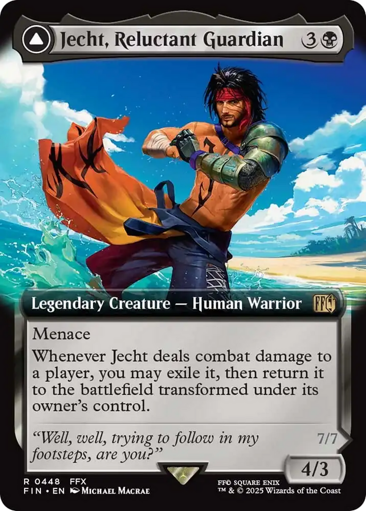 Jecht, Reluctant Guardian // Braska's Final Aeon (Extended Art) [FINAL FANTASY] - Magic: The Gathering - Card Brawlers | Quebec | Canada |