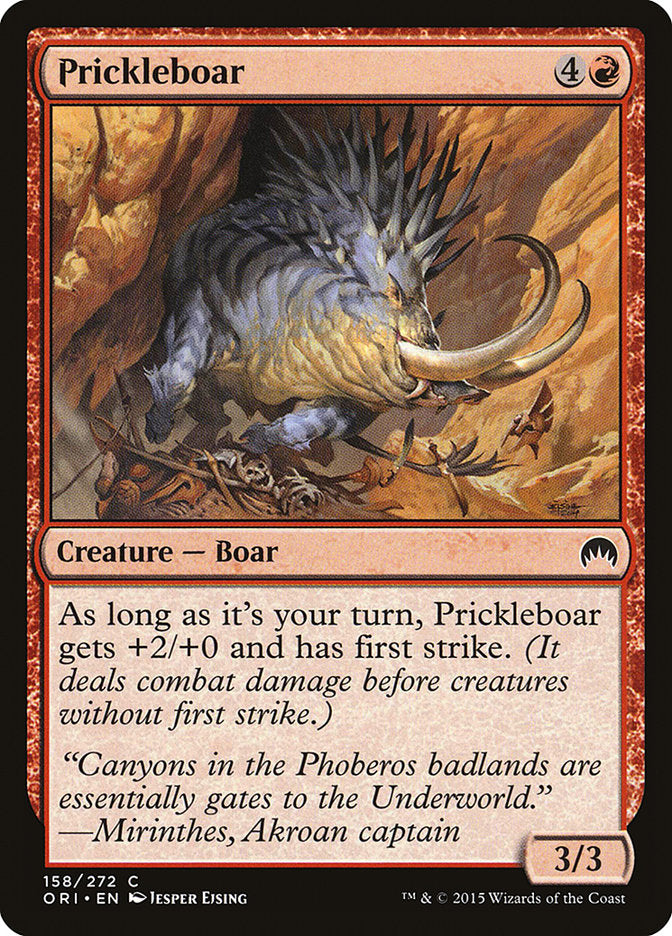 Prickleboar [Magic Origins] - Magic: The Gathering - Card Brawlers | Quebec | Canada |