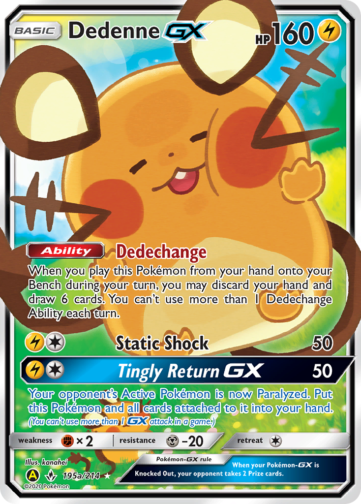 Dedenne GX (195a/214) [Alternate Art Promos] - Pokémon - Card Brawlers | Quebec | Canada |