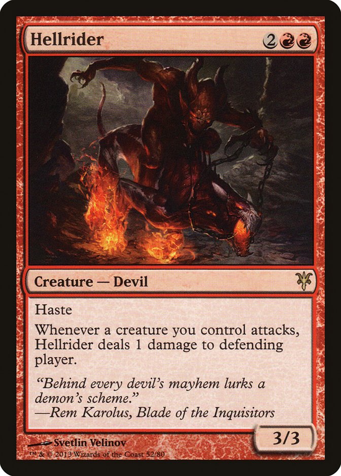 Hellrider [Duel Decks: Sorin vs. Tibalt] - Magic: The Gathering - Card Brawlers | Quebec | Canada |