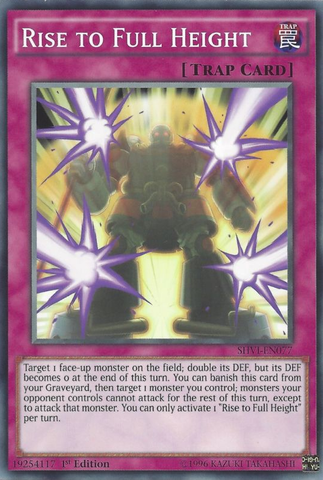 Rise to Full Height [SHVI-EN077] Common - Yu-Gi-Oh! - Card Brawlers | Quebec | Canada |