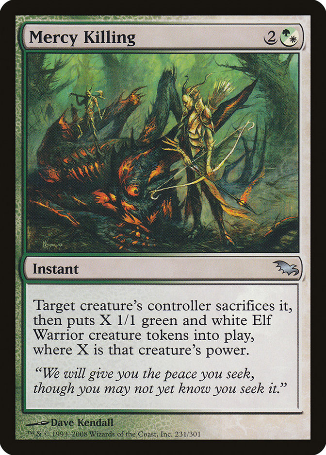 Mercy Killing [Shadowmoor] - Magic: The Gathering - Card Brawlers | Quebec | Canada |