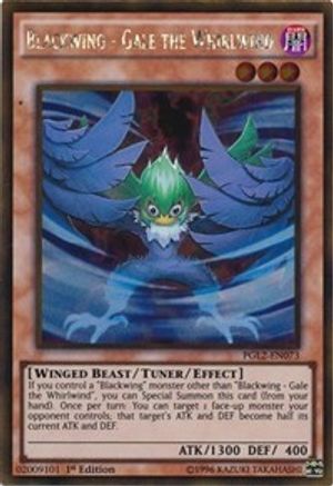 Blackwing - Gale the Whirlwind [PGL2-EN073] Gold Rare - Yu-Gi-Oh! - Card Brawlers | Quebec | Canada |