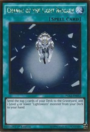 Charge of the Light Brigade [PGL2-EN052] Gold Rare - Yu-Gi-Oh! - Card Brawlers | Quebec | Canada |