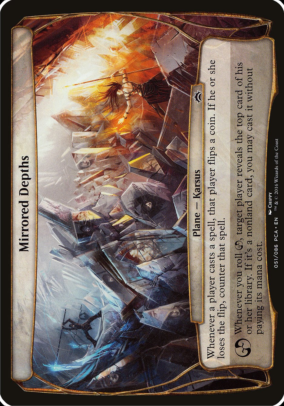 Mirrored Depths (Planes) [Planechase Anthology Planes] - Magic: The Gathering - Card Brawlers | Quebec | Canada |