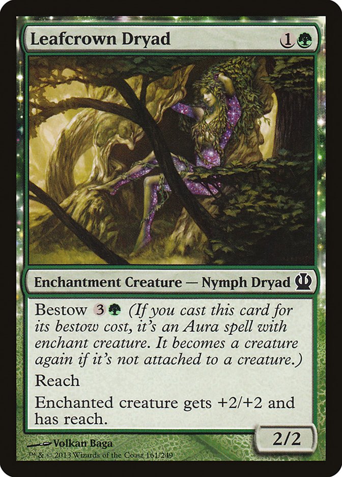 Leafcrown Dryad [Theros] - Magic: The Gathering - Card Brawlers | Quebec | Canada |
