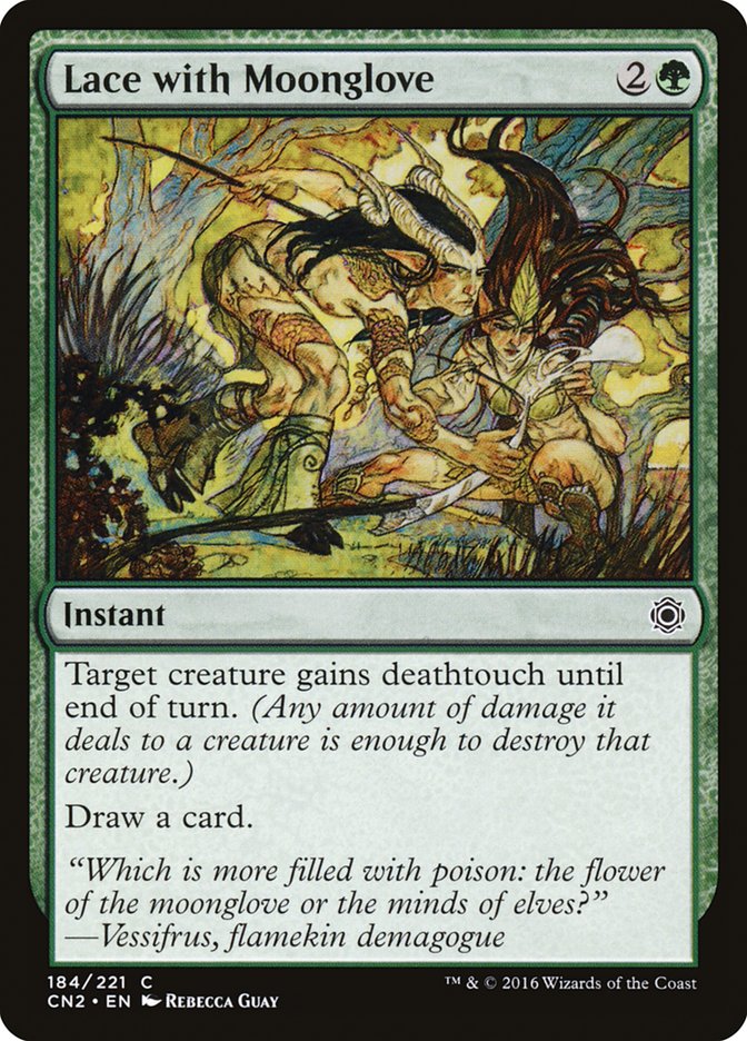 Lace with Moonglove [Conspiracy: Take the Crown] - Magic: The Gathering - Card Brawlers | Quebec | Canada |