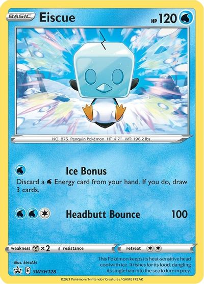Eiscue (SWSH128) [Sword & Shield: Black Star Promos] - Pokémon - Card Brawlers | Quebec | Canada |