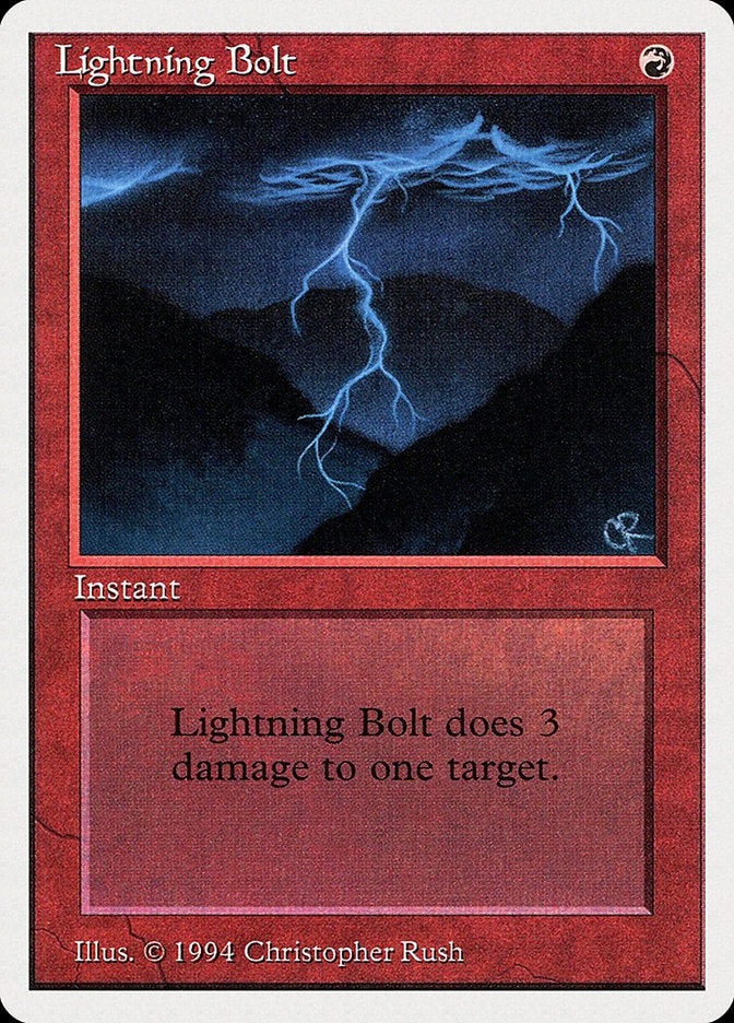 Lightning Bolt [Summer Magic / Edgar] - Magic: The Gathering - Card Brawlers | Quebec | Canada |