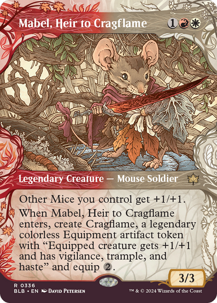 Mabel, Heir to Cragflame (Showcase) [Bloomburrow] - Magic: The Gathering - Card Brawlers | Quebec | Canada |