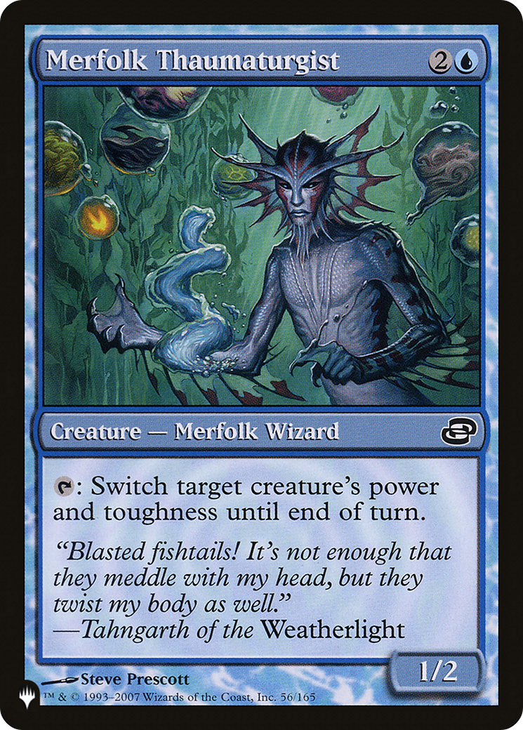 Merfolk Thaumaturgist [The List] - Magic: The Gathering - Card Brawlers | Quebec | Canada |