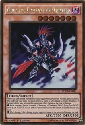 Gorz the Emissary of Darkness [PGL2-EN081] Gold Rare - Yu-Gi-Oh! - Card Brawlers | Quebec | Canada |