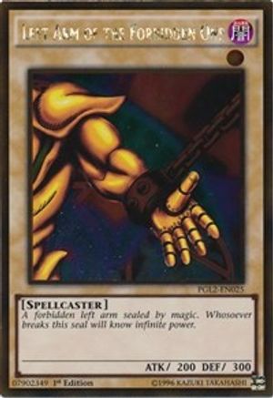 Left Arm of the Forbidden One [PGL2-EN025] Gold Rare - Yu-Gi-Oh! - Card Brawlers | Quebec | Canada |