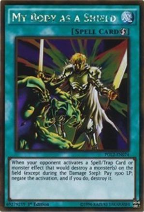 My Body as a Shield [PGL2-EN074] Gold Rare - Yu-Gi-Oh! - Card Brawlers | Quebec | Canada |