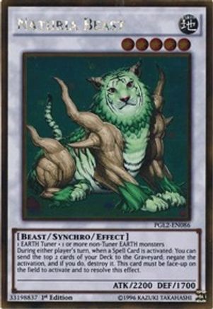 Naturia Beast [PGL2-EN086] Gold Rare - Yu-Gi-Oh! - Card Brawlers | Quebec | Canada |