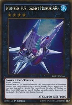 Number 101: Silent Honor ARK [PGL2-EN046] Gold Rare - Yu-Gi-Oh! - Card Brawlers | Quebec | Canada |