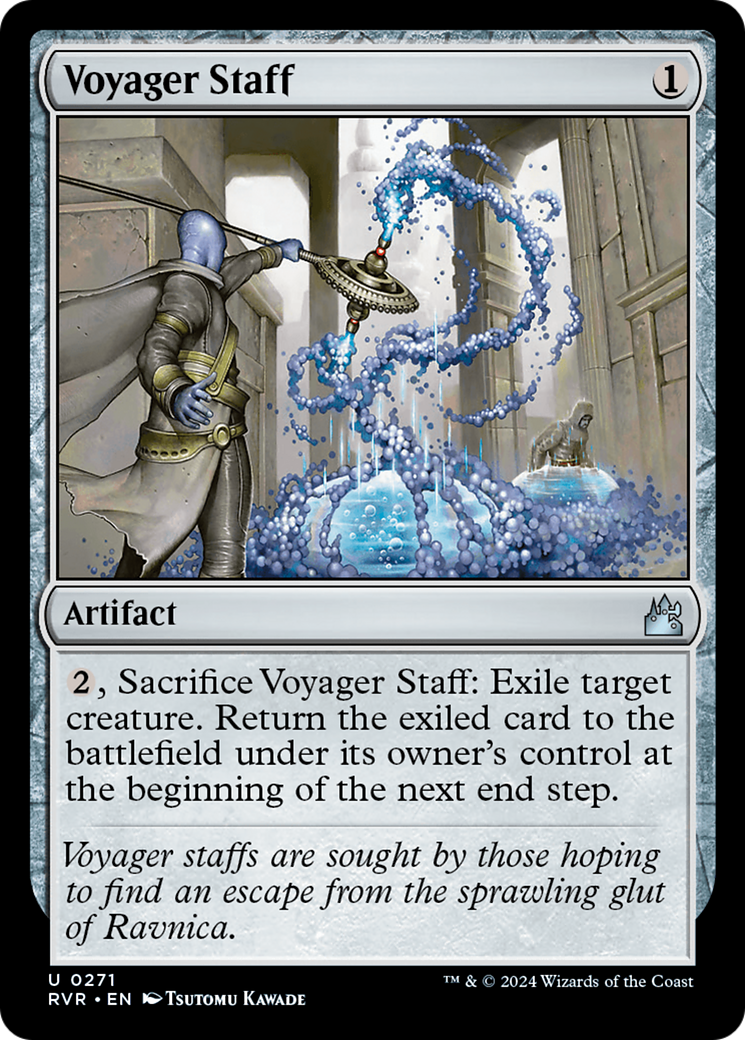 Voyager Staff [Ravnica Remastered] - Magic: The Gathering - Card Brawlers | Quebec | Canada |