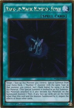 Rank-Up-Magic Numeron Force [PGL2-EN059] Gold Rare - Yu-Gi-Oh! - Card Brawlers | Quebec | Canada |