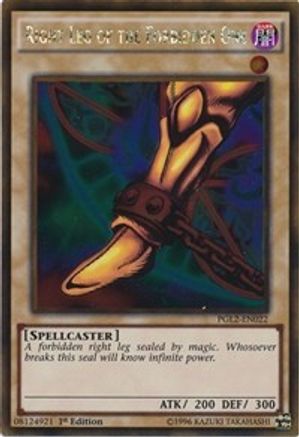 Right Leg of the Forbidden One [PGL2-EN022] Gold Rare - Yu-Gi-Oh! - Card Brawlers | Quebec | Canada |