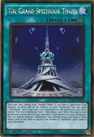 The Grand Spellbook Tower [PGL2-EN057] Gold Rare - Yu-Gi-Oh! - Card Brawlers | Quebec | Canada |