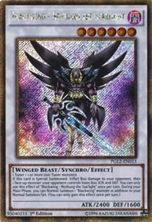 Blackwing - Nothung the Starlight [PGL2-EN013] Gold Secret Rare