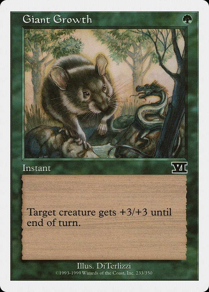 Giant Growth [Classic Sixth Edition] - Magic: The Gathering - Card Brawlers | Quebec | Canada |