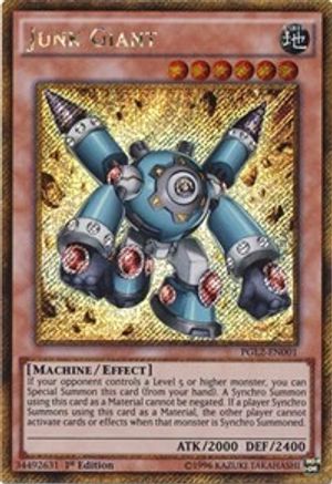 Junk Giant [PGL2-EN001] Gold Secret Rare - Yu-Gi-Oh! - Card Brawlers | Quebec | Canada |