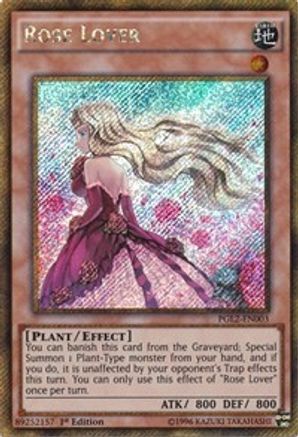 Rose Lover [PGL2-EN003] Gold Secret Rare - Yu-Gi-Oh! - Card Brawlers | Quebec | Canada |