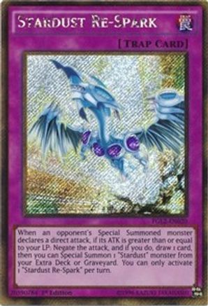 Stardust Re-Spark [PGL2-EN020] Gold Secret Rare - Yu-Gi-Oh! - Card Brawlers | Quebec | Canada |