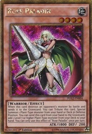 Rose Paladin [PGL2-EN004] Gold Secret Rare - Yu-Gi-Oh! - Card Brawlers | Quebec | Canada |