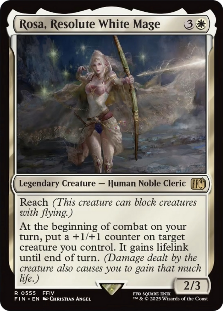 Rosa, Resolute White Mage [FINAL FANTASY] - Magic: The Gathering - Card Brawlers | Quebec | Canada |