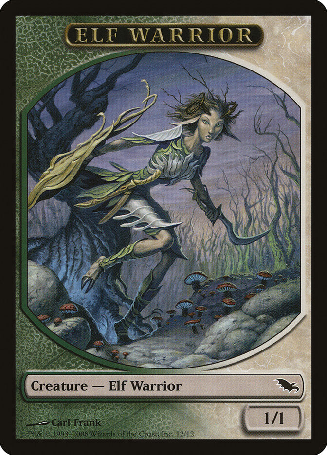 Elf Warrior Token (12/12) [Shadowmoor Tokens] - Magic: The Gathering - Card Brawlers | Quebec | Canada |