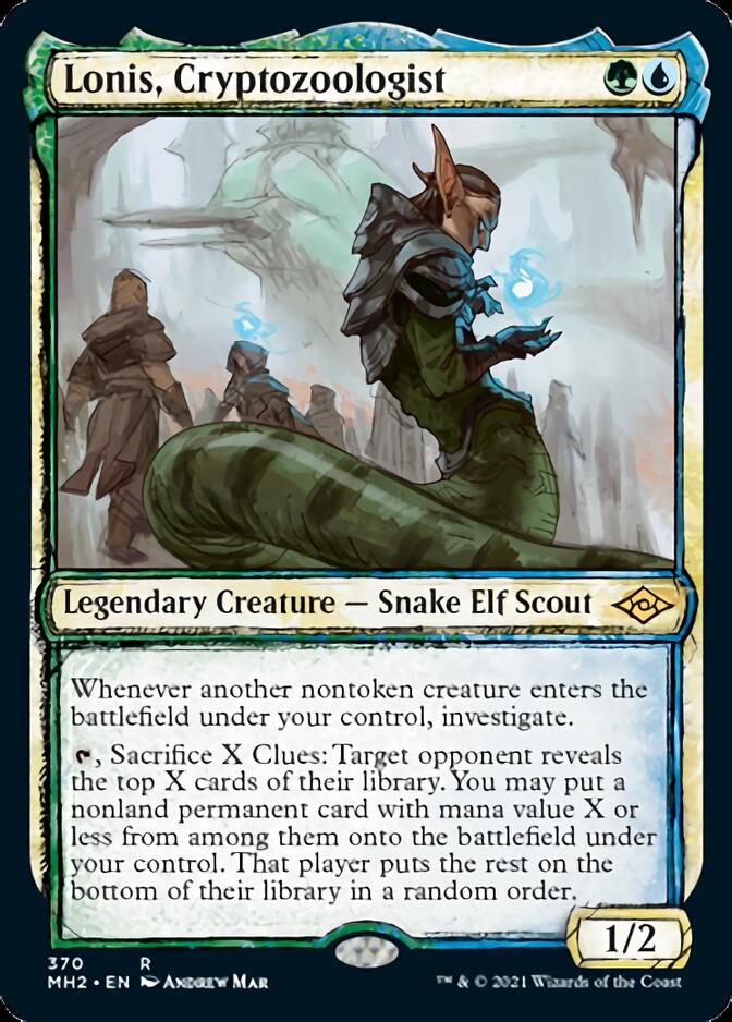 Lonis, Cryptozoologist (Sketch) [Modern Horizons 2] - Magic: The Gathering - Card Brawlers | Quebec | Canada |